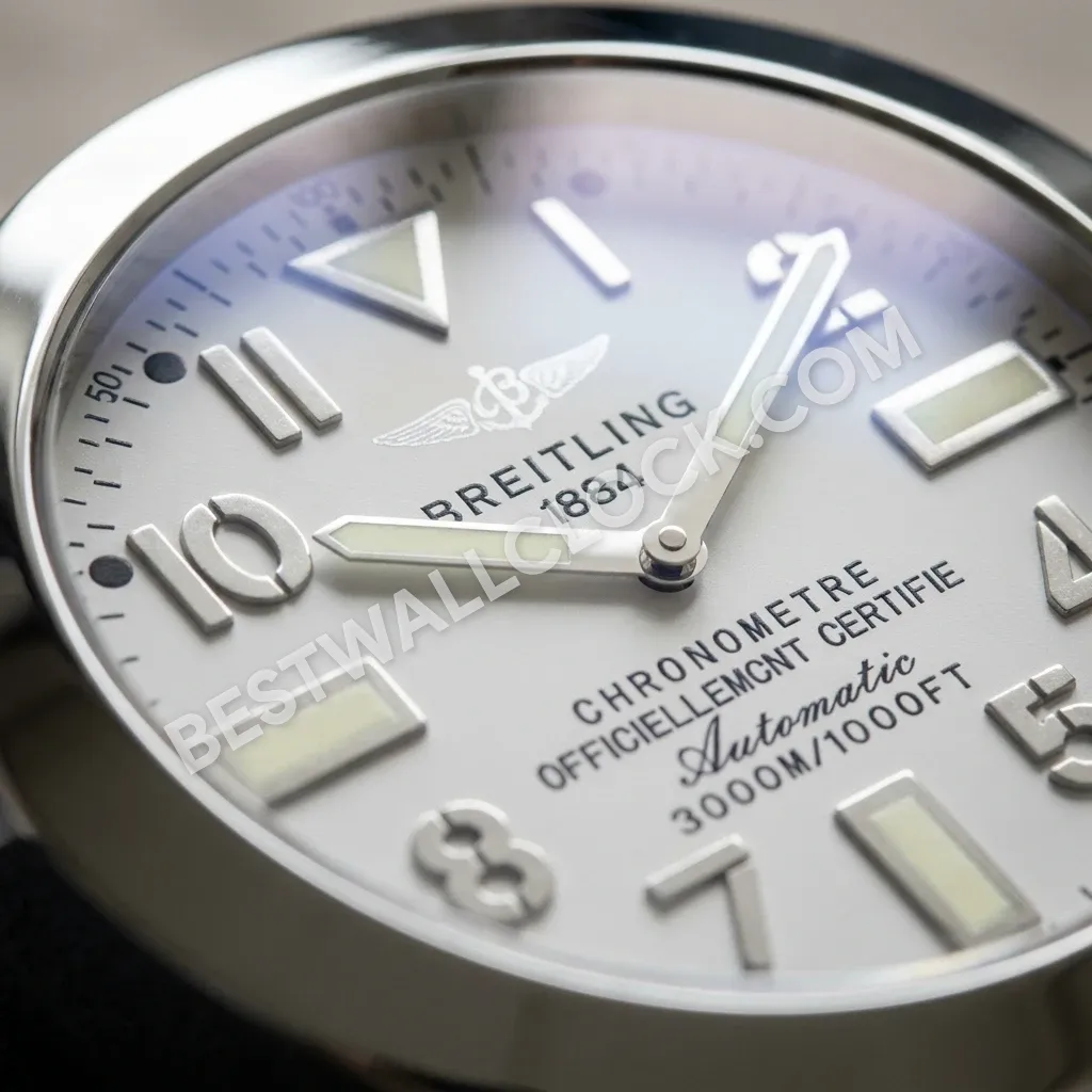 Breitling Avenger Seawolf ("Arctic White Edition") 34cm – Dealer Display Wall Clock
